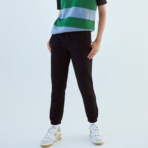 Cozy Fleece Perfect Sweatpant size medium black regular length